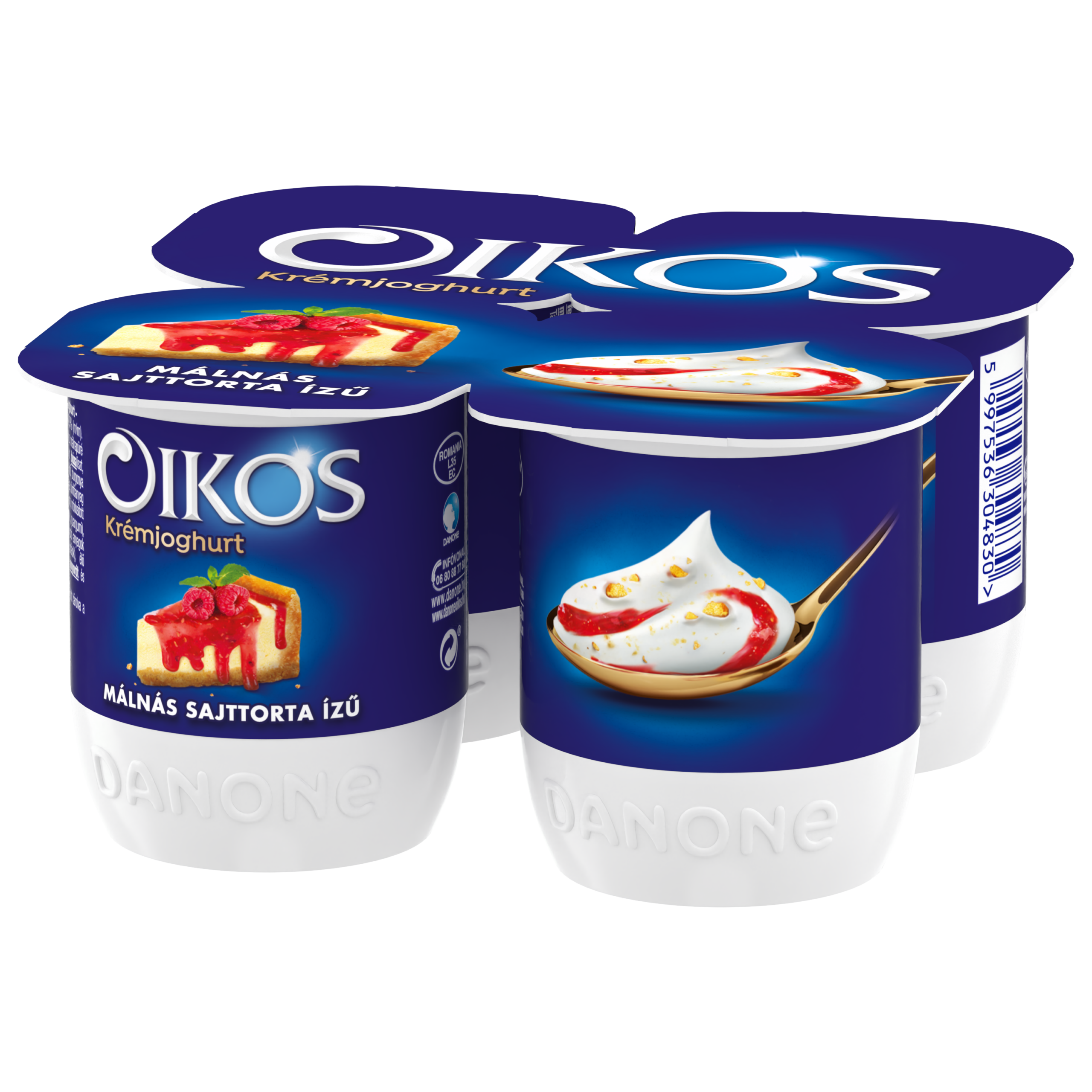 Málnás sajttorta ízű krémjoghurt